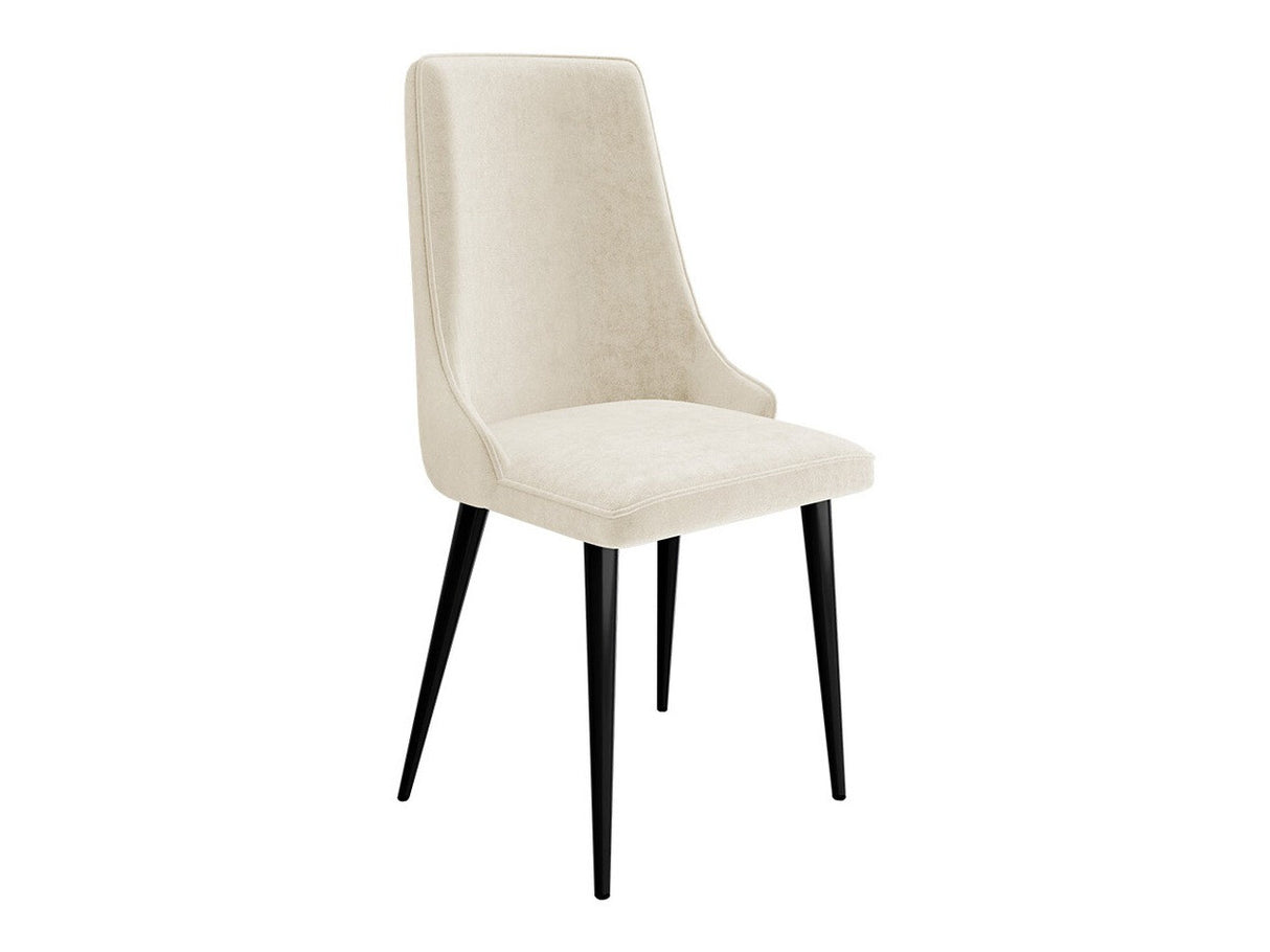 Szék Krzesło MARIO, Szín: Fekete + Magic Velvet 2250, Lábak színe: Fekete