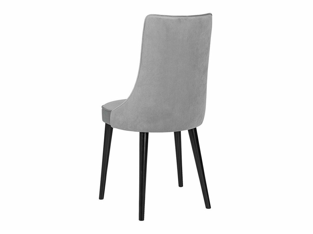 Szék Krzesło PERŁA 3, Szín: Fekete + Magic Velvet 2240, Lábak színe: Fekete