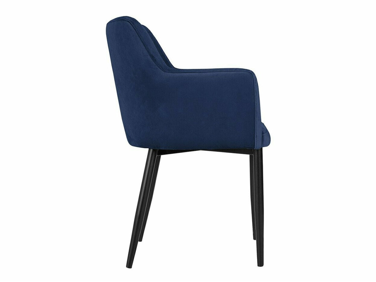 Szék Krzesło RENE, Szín: Fekete + Magic Velvet 2216, Lábak színe: Fekete