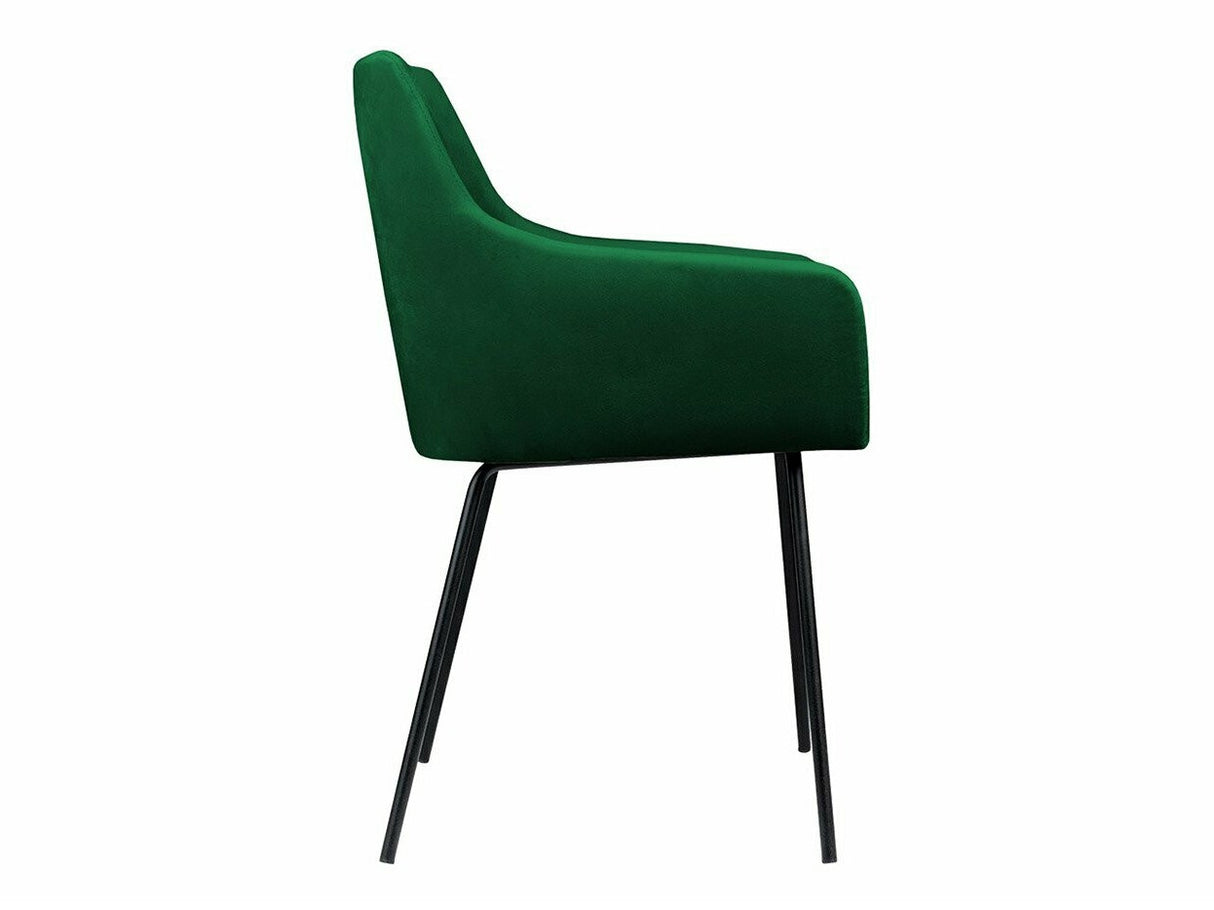 Szék Krzesło VITO z podłokietnikiem, Szín: Fekete + Magic Velvet 2225