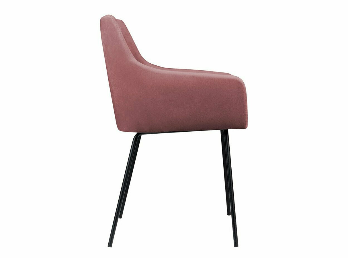 Szék Krzesło VITO z podłokietnikiem, Szín: Fekete + Magic Velvet 2258