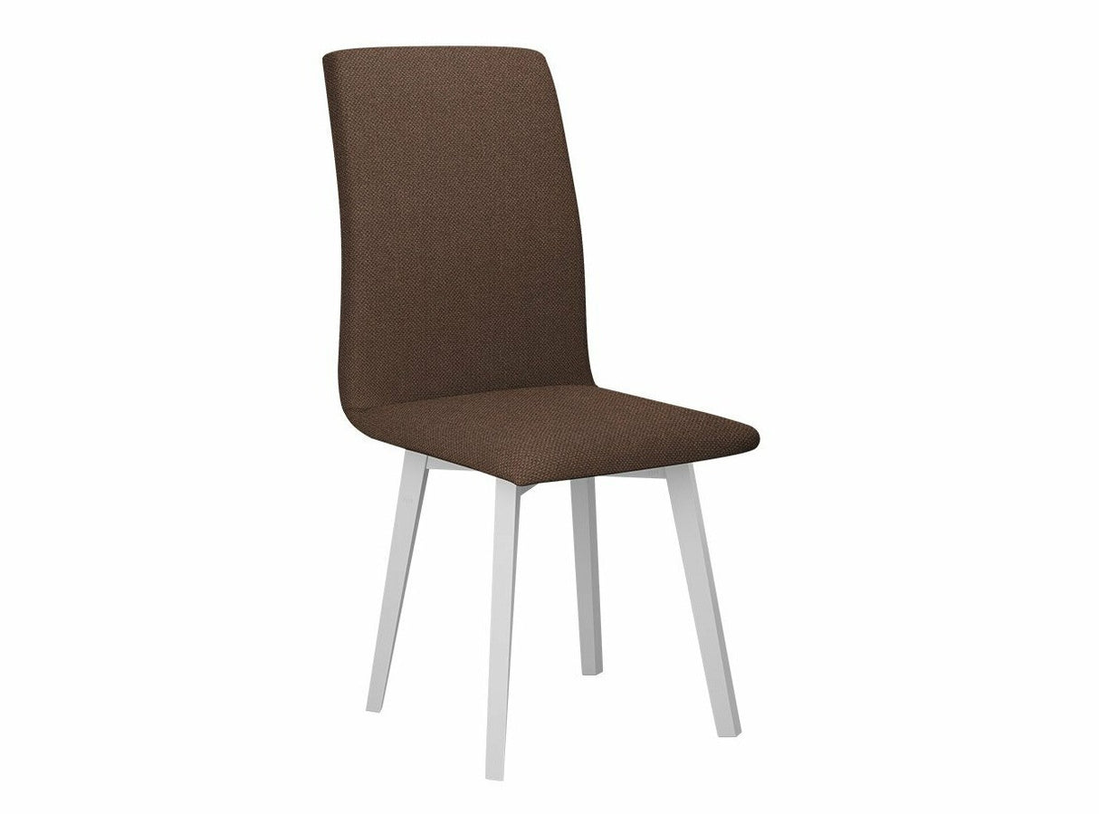 Étkezőgarnitúra Zestaw 24 (OSLO 6 + LUNA 2), Fa színe: Fehér, Kárpit: Soro 28