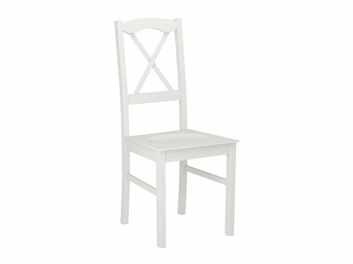 Étkezőgarnitúra Zestaw 22 (ALBA 1 + NILO 11D), Fa színe: Fehér