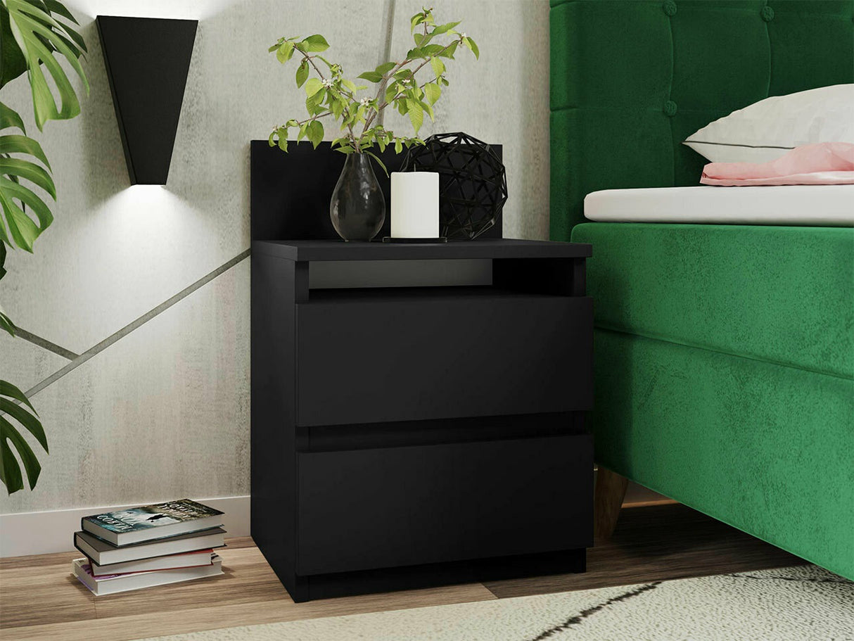 Éjjeliszekrény MALWA M1 (Osko OK1), Szín: Fekete
