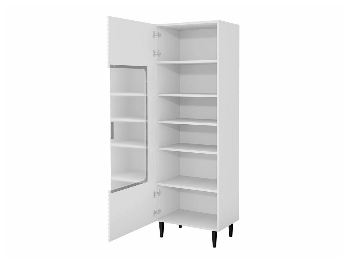 Könyvespolc Witryna NAKOMO 1D, Szín: Fekete