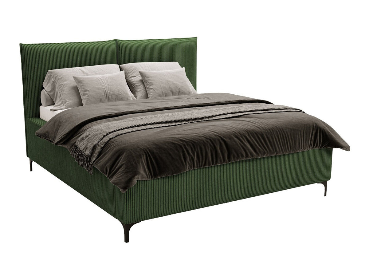 Ágy Łóżko tapicerowane LEON (Camtalo Cord), Szín: Poso 14, Alvó felület mérete: 160 x 200 cm