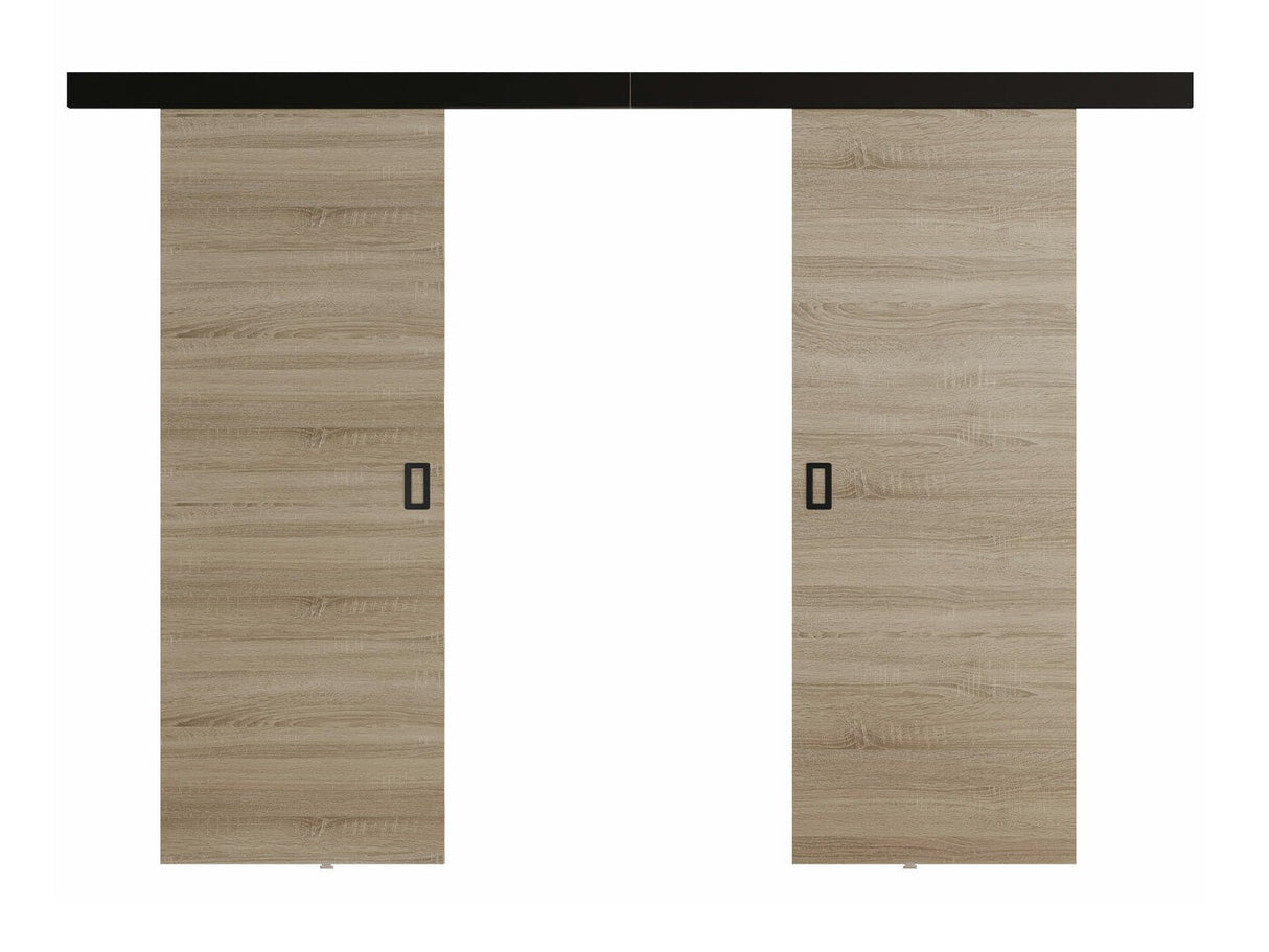 Tolóajtók Drzwi WERDI DUO 132 + 2x samodomykacz, Szín: Sonoma tölgy