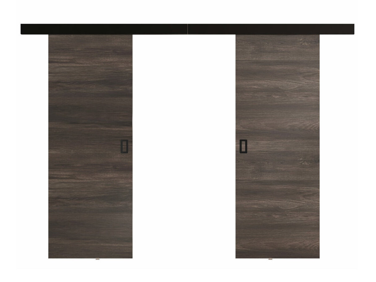 Tolóajtók Drzwi WERDI DUO 172 + 2x samodomykacz, Szín: Sötét kőris