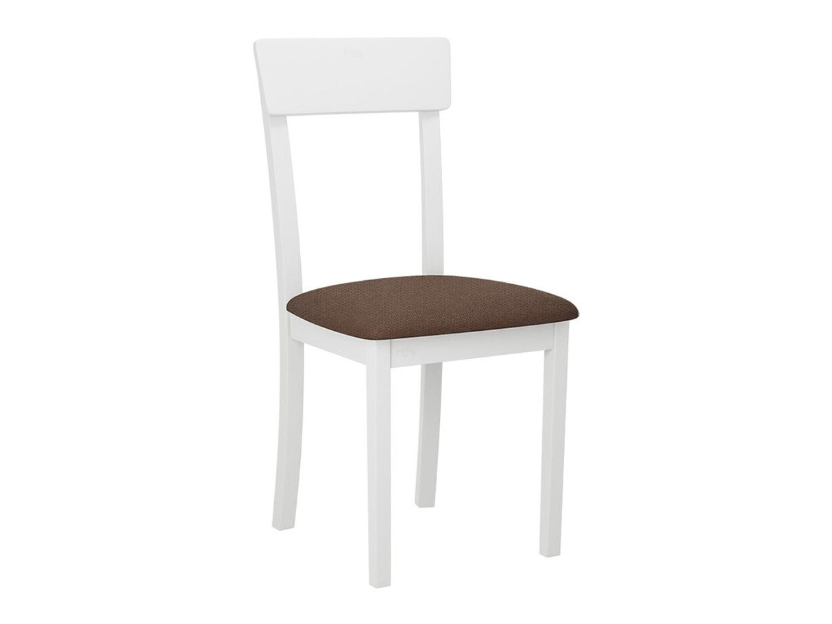 Szék Krzesło HUGO 1_NEW, Fa színe: Fehér, Kárpit: Soro 28