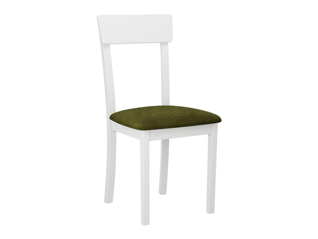 Szék Krzesło HUGO 1_NEW, Fa színe: Fehér, Kárpit: Zetta 297