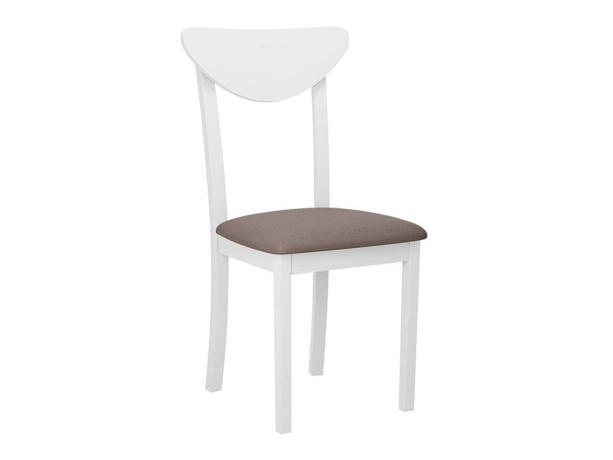 Szék Krzesło HUGO 3_NEW, Kárpit: Hygge 20, Fa színe: Fehér