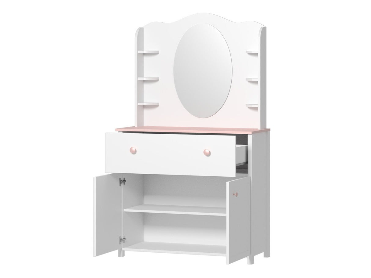 Komód Luna LN-05, Tükör: Igen