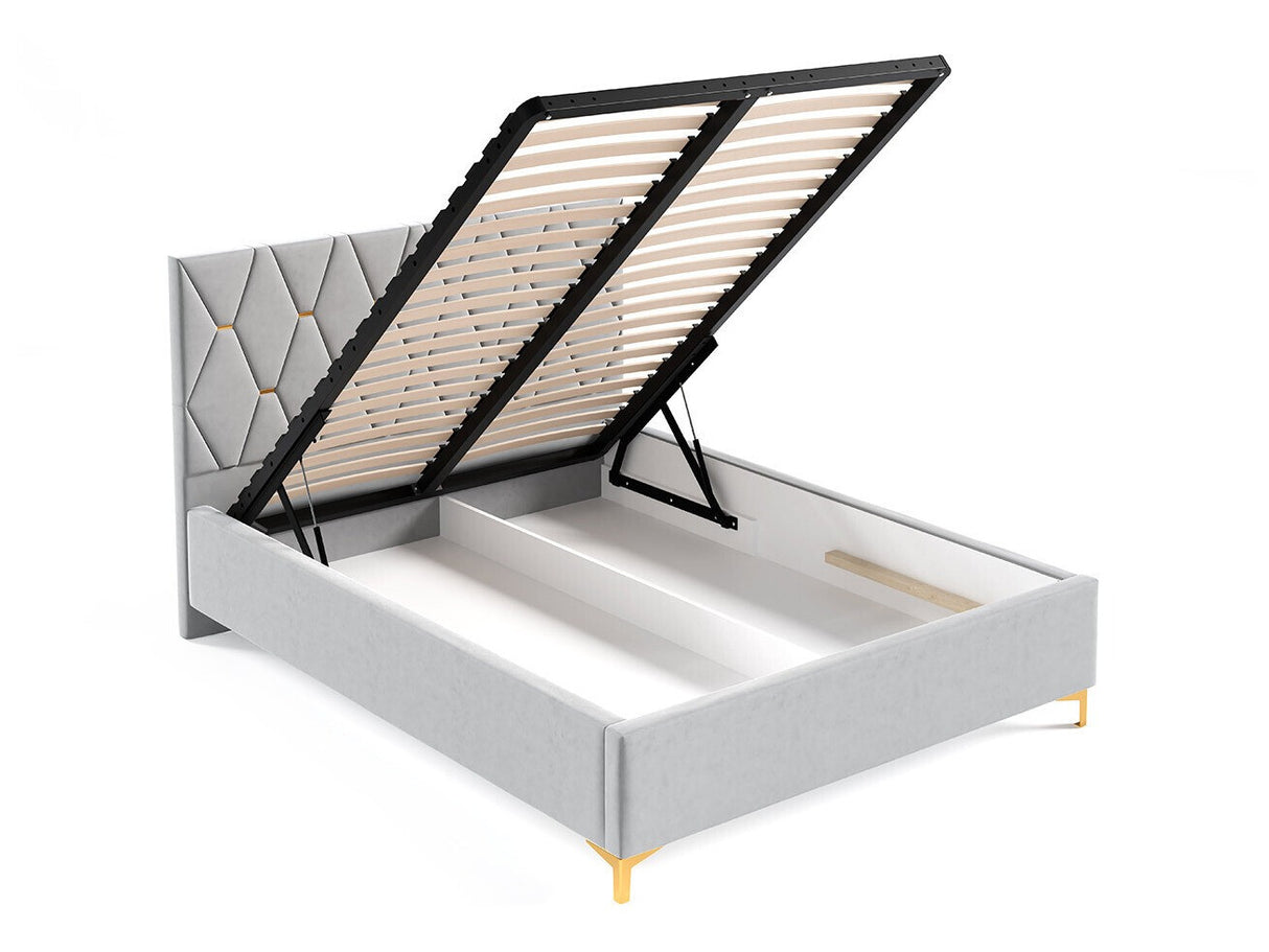 Ágy Łóżko tapicerowane TOTTI 1, Szín: Manila 02, Alvó felület mérete: 180 x 200 cm