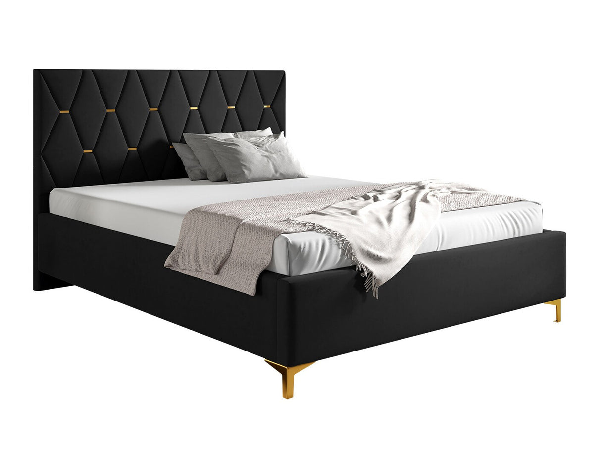 Ágy Łóżko tapicerowane TOTTI 1, Szín: Manila 18, Alvó felület mérete: 160 x 200 cm