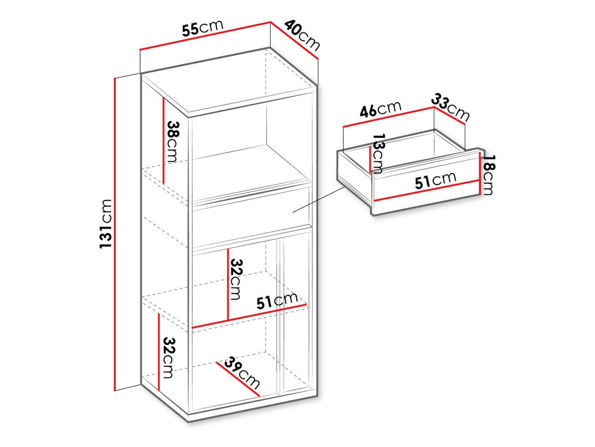 Komód 1D2S Imola IM-06 IM6BG