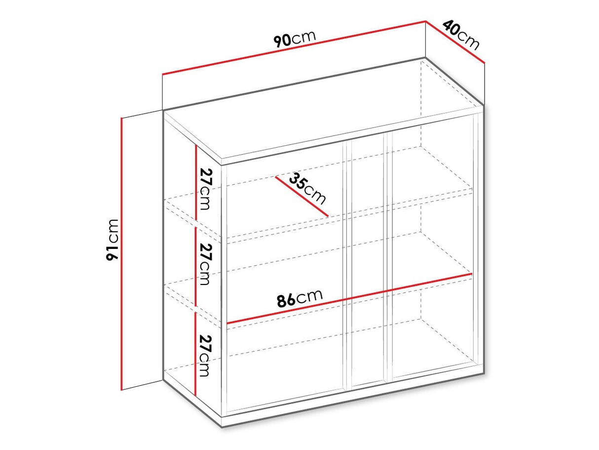 Szekrény 2D Imola IM-08 IM8BG
