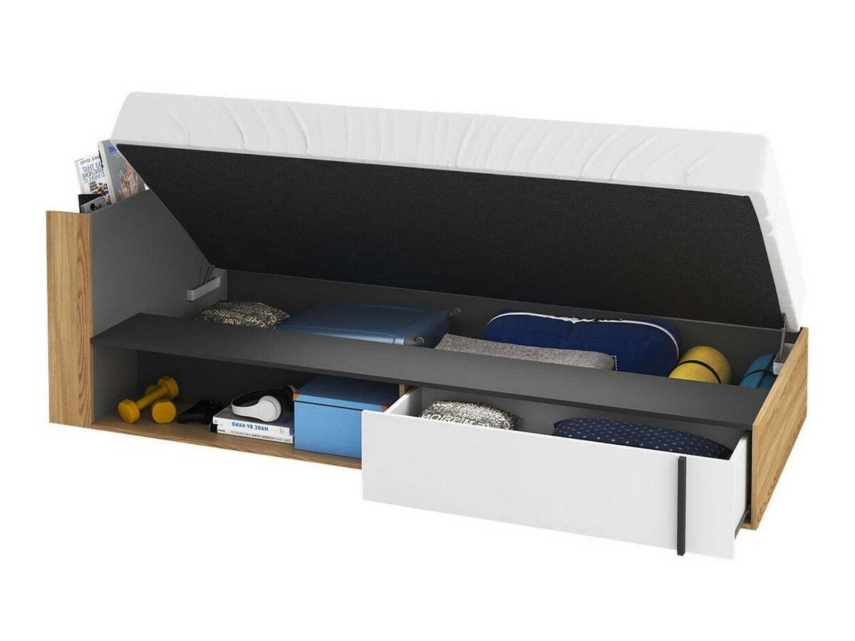 Ágy Imola IM-15L IM15LBG, Ágyneműtartó: Bal oldalon