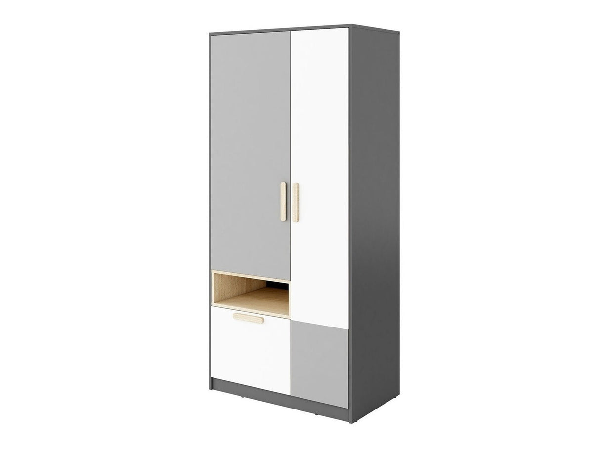 Gardróbszekrény 2D1S Pok PK02