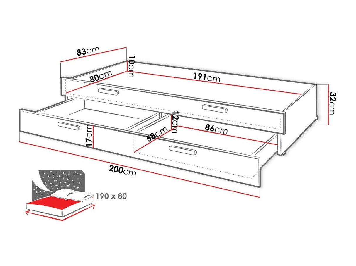 Fiók Pok PK14 (with a matrac)