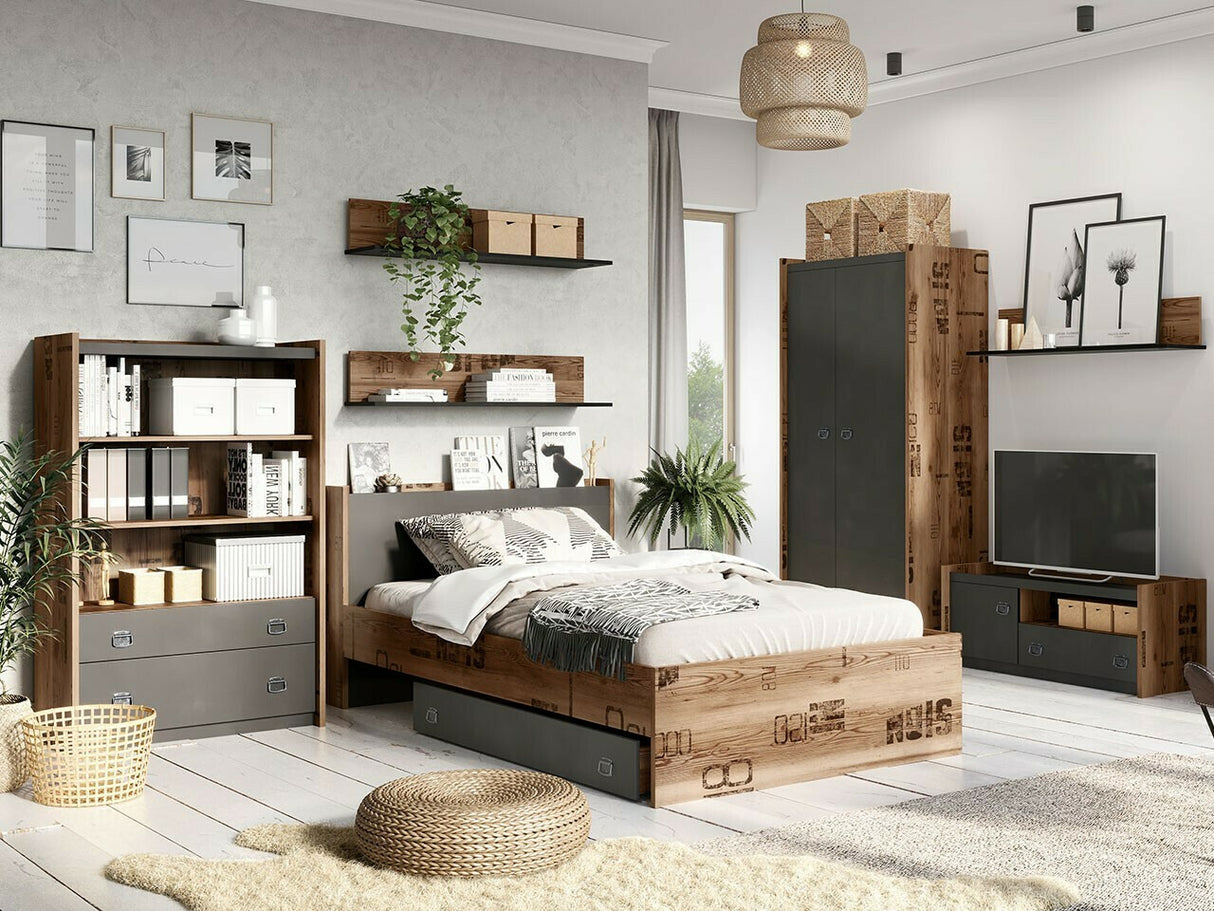 Hálószoba garnitúra Fargo IV, Könyvespolc: Nem