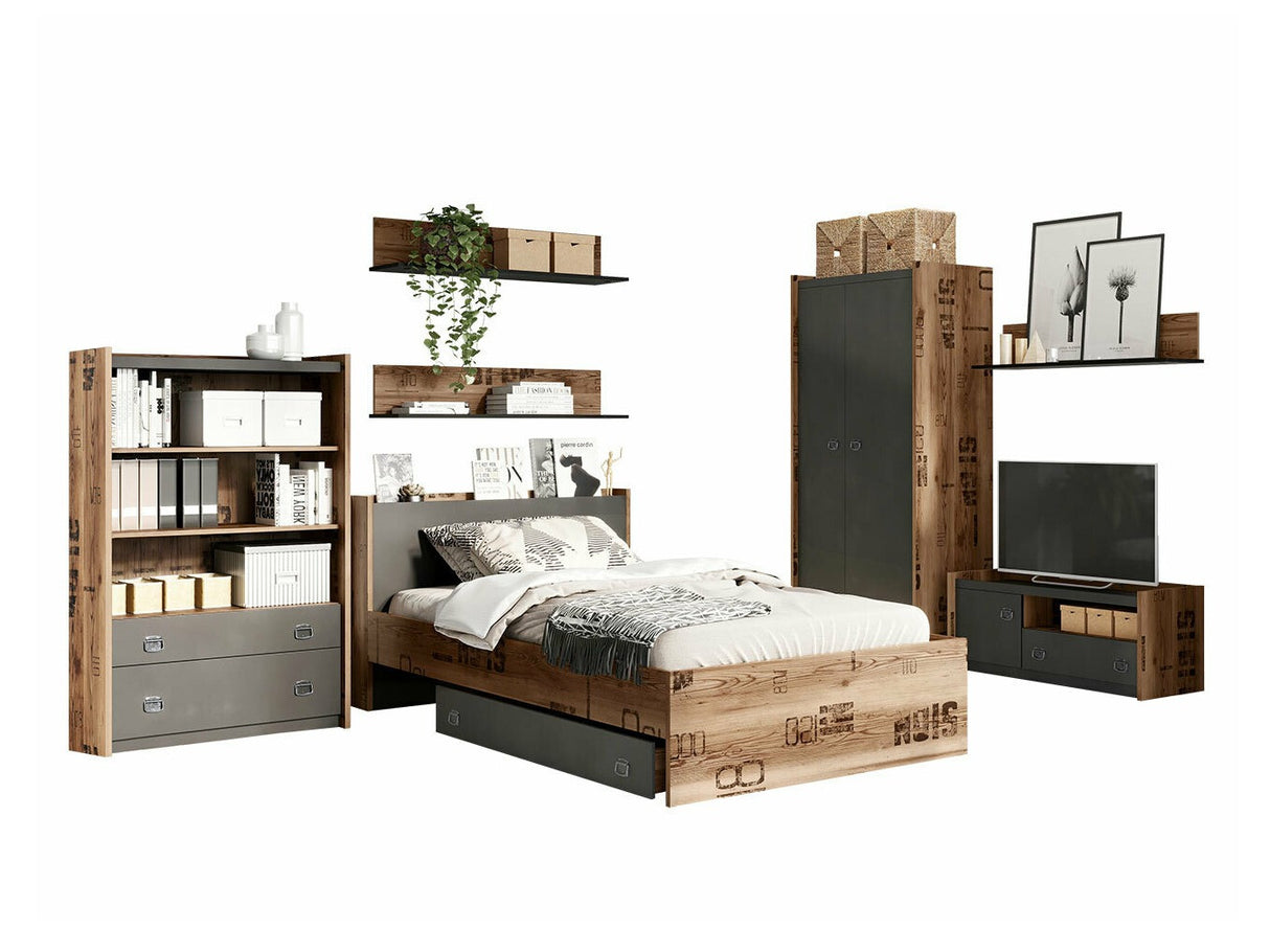 Hálószoba garnitúra Fargo IV, Könyvespolc: Nem