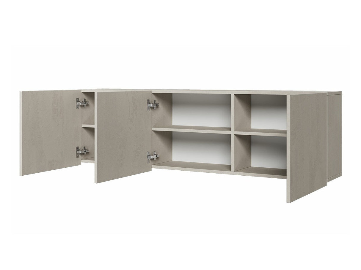 Bútorkészlet Meble młodzieżowe TEEN FLEX IX Hikora Naturalna/Raw Acél/Silk Flou 5903211245015