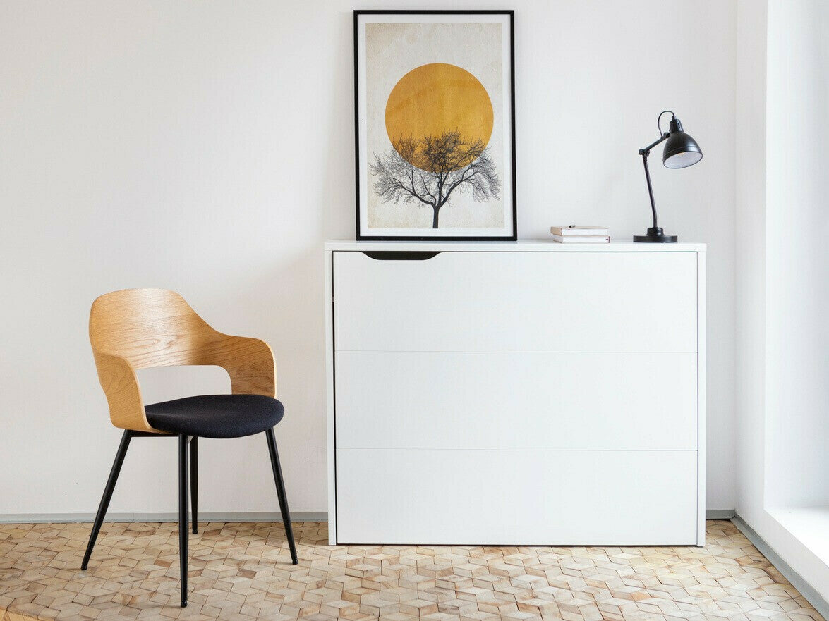 Sarok íróasztal WORK CONCEPT CW-01, Szín: Fehér, Változatok: Jobbos