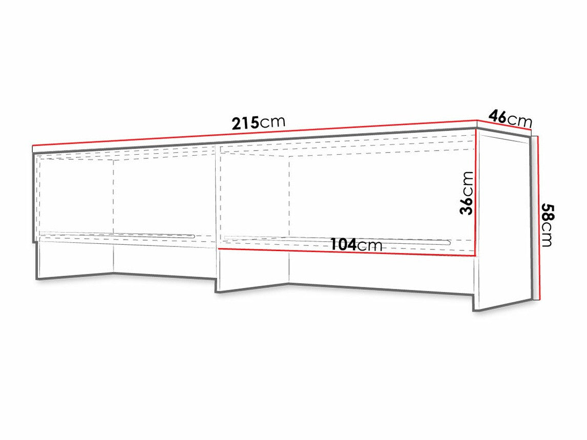Szekrény CONCEPT PRO CP-09, Szín: Szürke