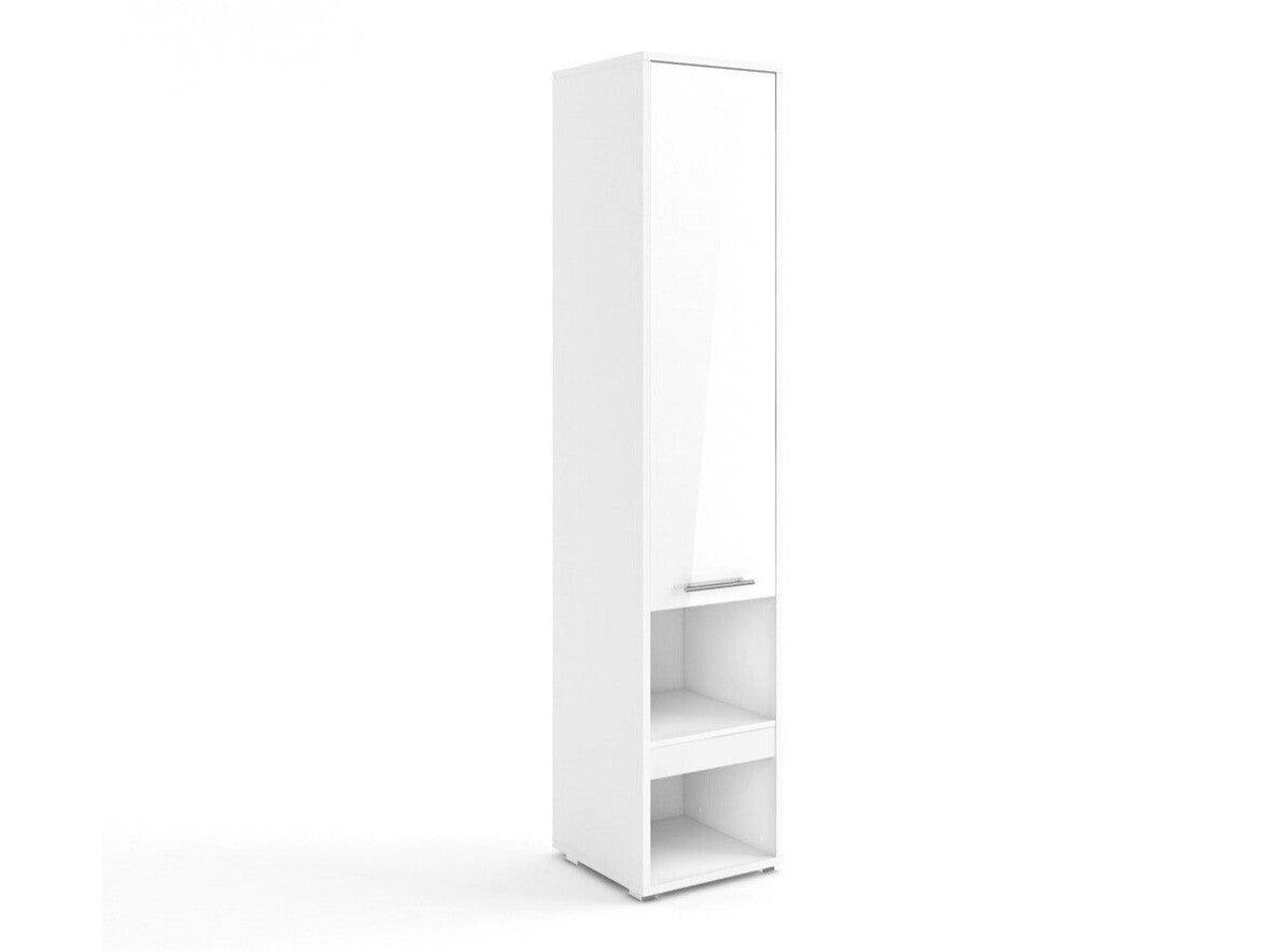 Könyvespolc CONCEPT PRO CP-07, Szín: Fehér + Fényes fehér