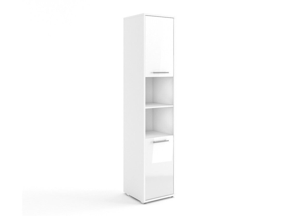 Könyvespolc CONCEPT PRO CP-08, Szín: Fehér + Fényes fehér