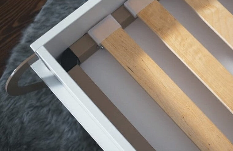 Szekrényágy CONCEPT PRO CP-02, Szín: Fehér, Alvó felület mérete: 120 x 200 cm