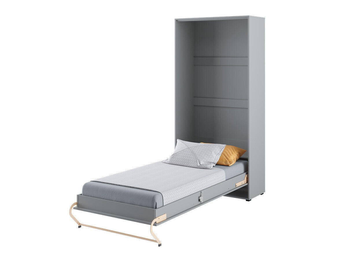 Szekrényágy CONCEPT PRO CP-03, Szín: Szürke, Alvó felület mérete: 90 x 200 cm