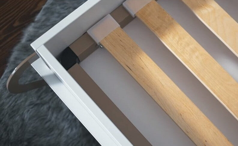 Szekrényágy CONCEPT PRO CP-03, Szín: Szürke, Alvó felület mérete: 90 x 200 cm