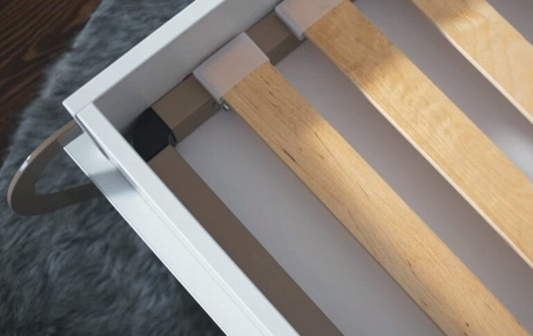 Szekrényágy CONCEPT PRO CP-02, Szín: Szürke, Alvó felület mérete: 120 x 200 cm