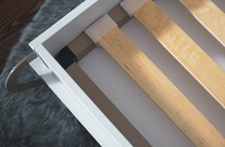 Szekrényágy CONCEPT PRO CP-04 I, Szín: Szürke, Alvó felület mérete: 140 x 200 cm