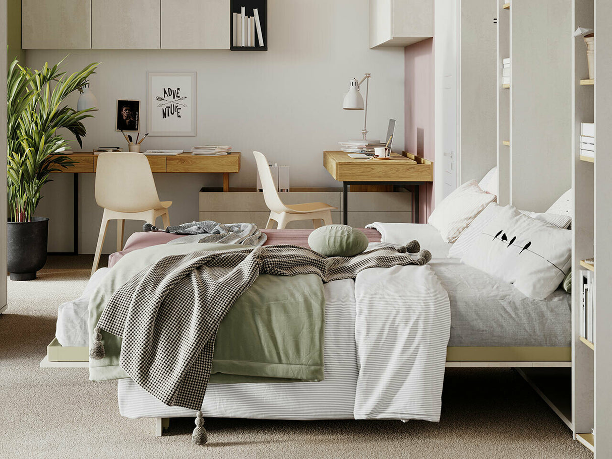 Szekrényágy Półkotapczan pionemwy CONCEPT JUNIOR CJ-02, Alvó felület mérete: 90 x 200 cm, Led világítás: Nem