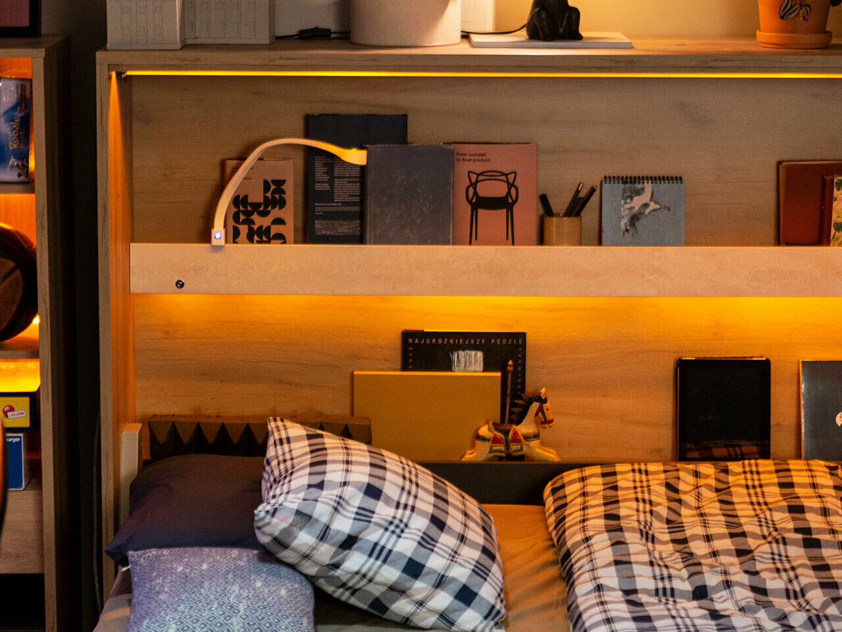 Szekrényágy CONCEPT JUNIOR CJ-03, Led világítás: Igen