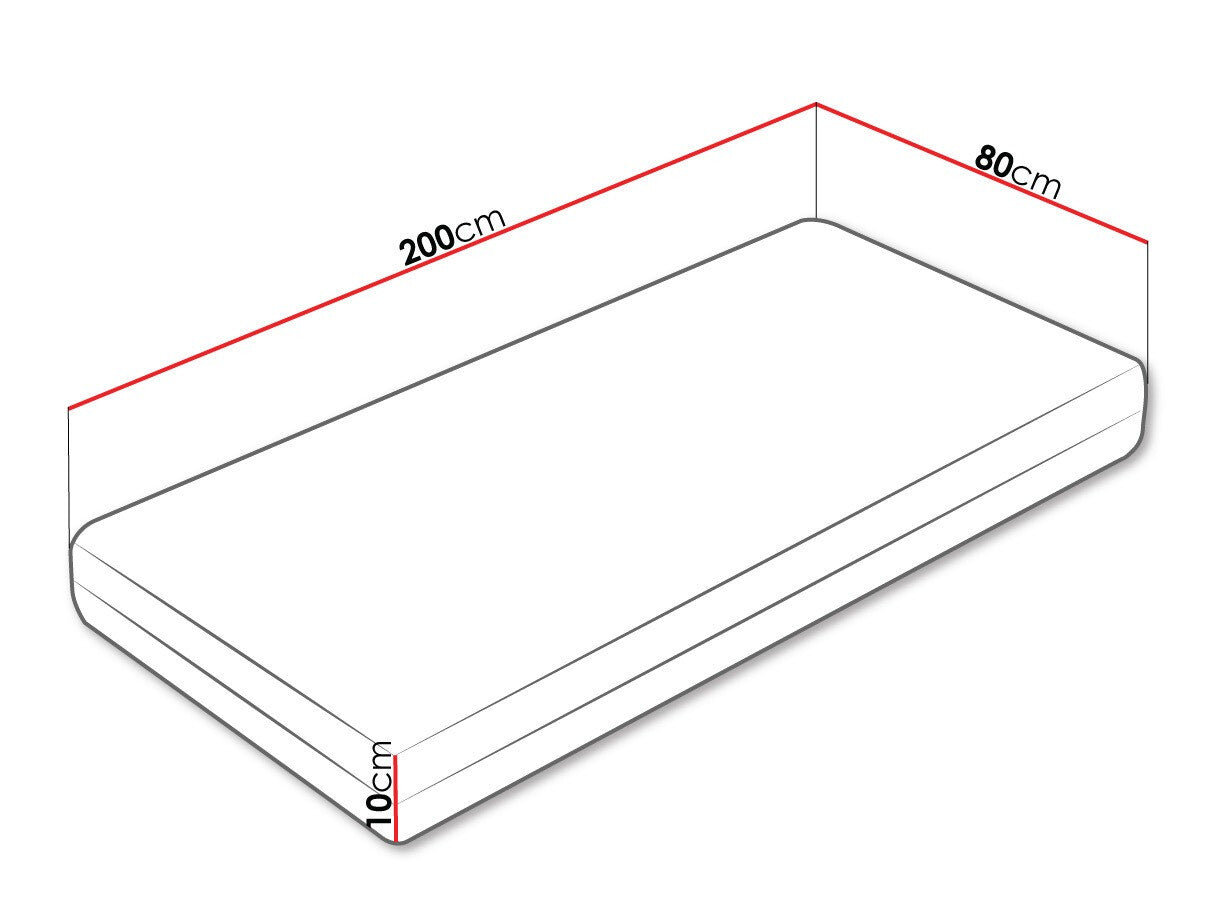 Matrac Kronos 10 (Gabriel), Méretek: 80 x 200 cm
