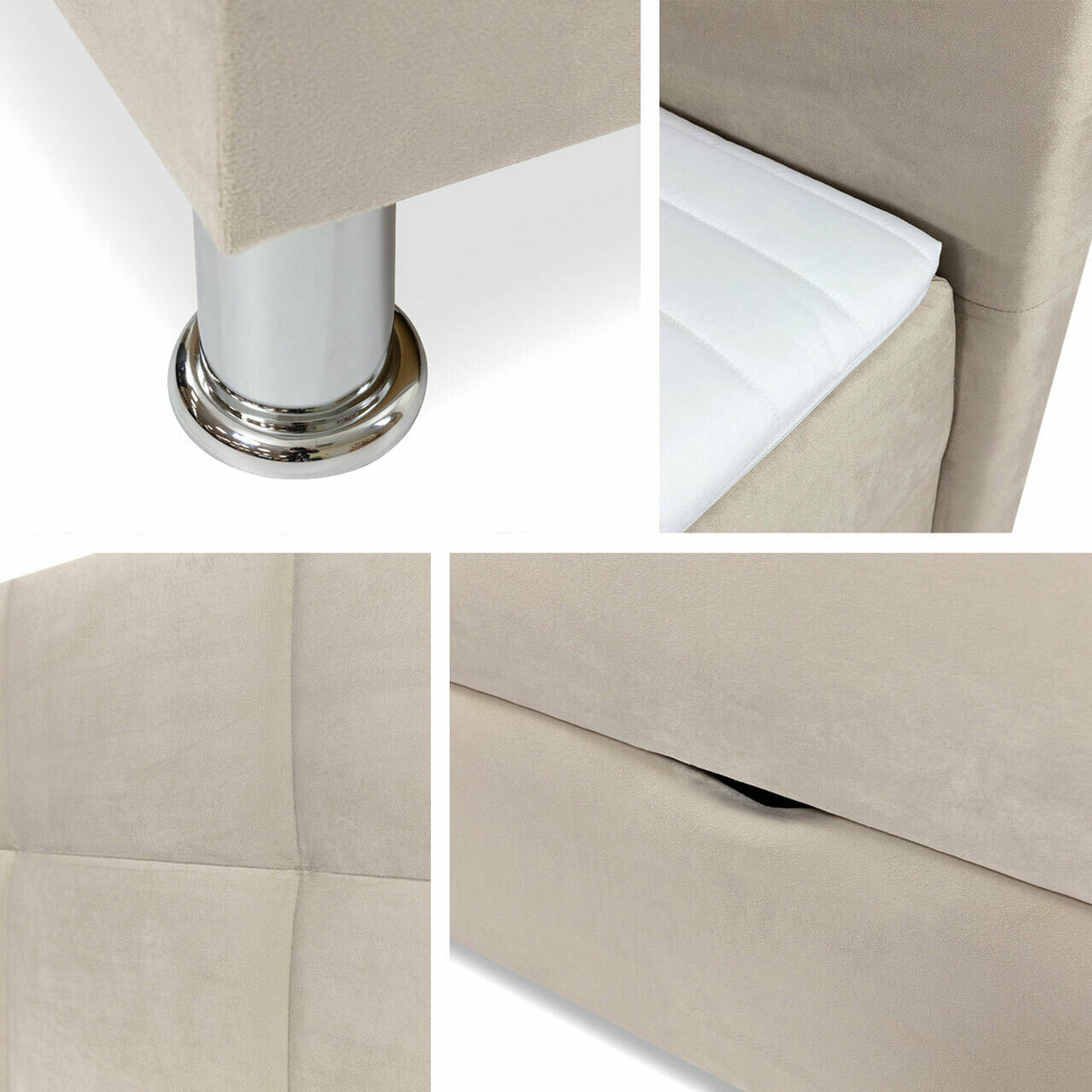 Kontinentális ágy DAVE (Andromeda), Szín: Fresh 01, Alvó felület mérete: 140 x 200 cm