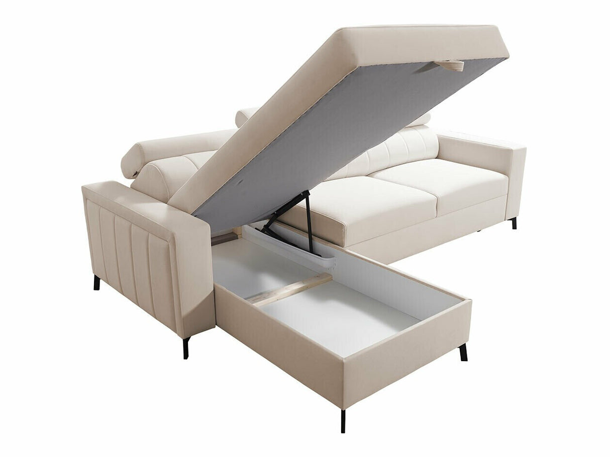 Sarokkanapé Narożnik BALTICO I MAXI, Szín: Mono 231 + Botanical 36, Változatok: Jobbos