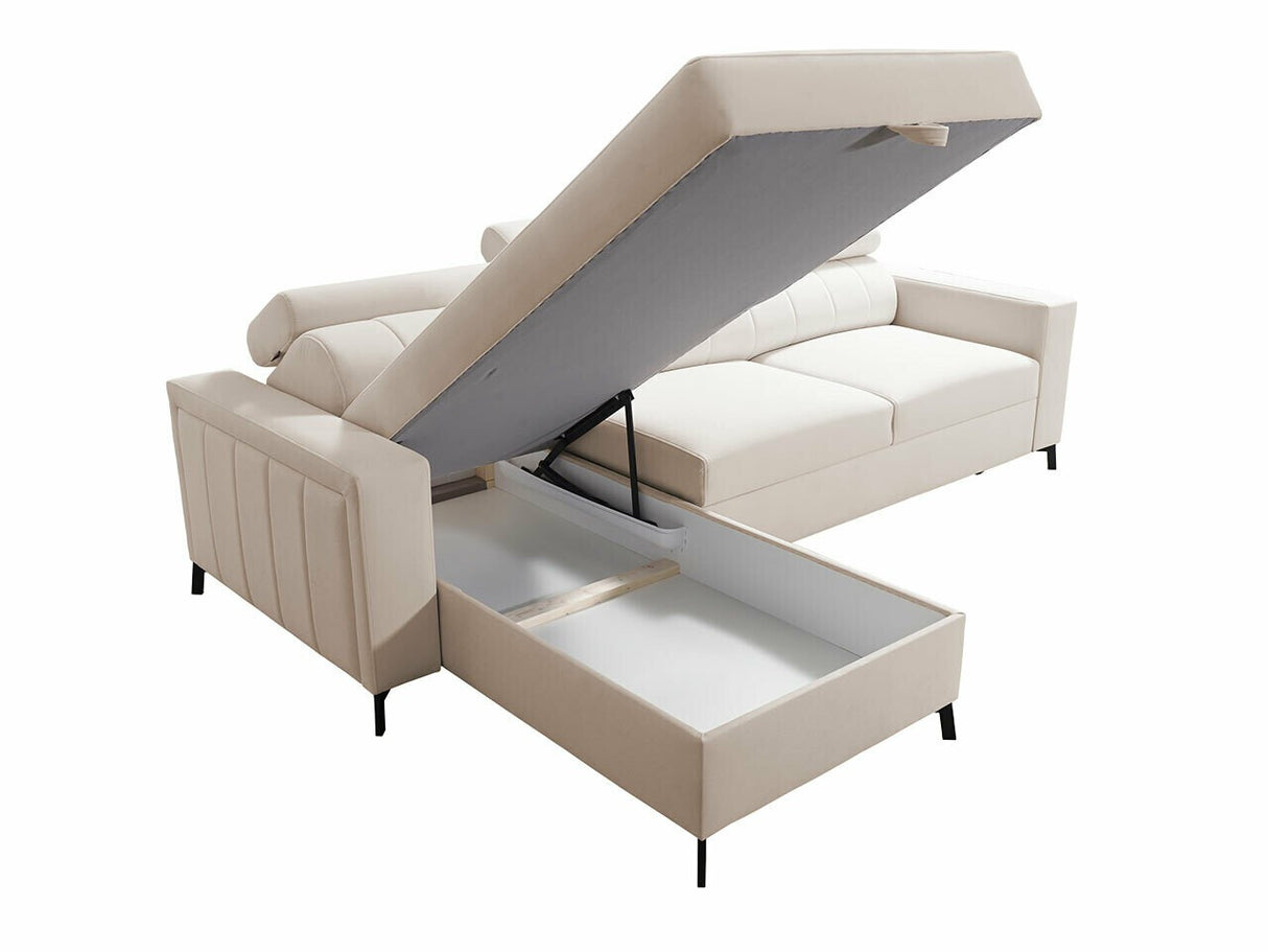 Sarokkanapé Narożnik BALTICO I MAXI, Szín: Mono 242 + Botanical 36, Változatok: Jobbos