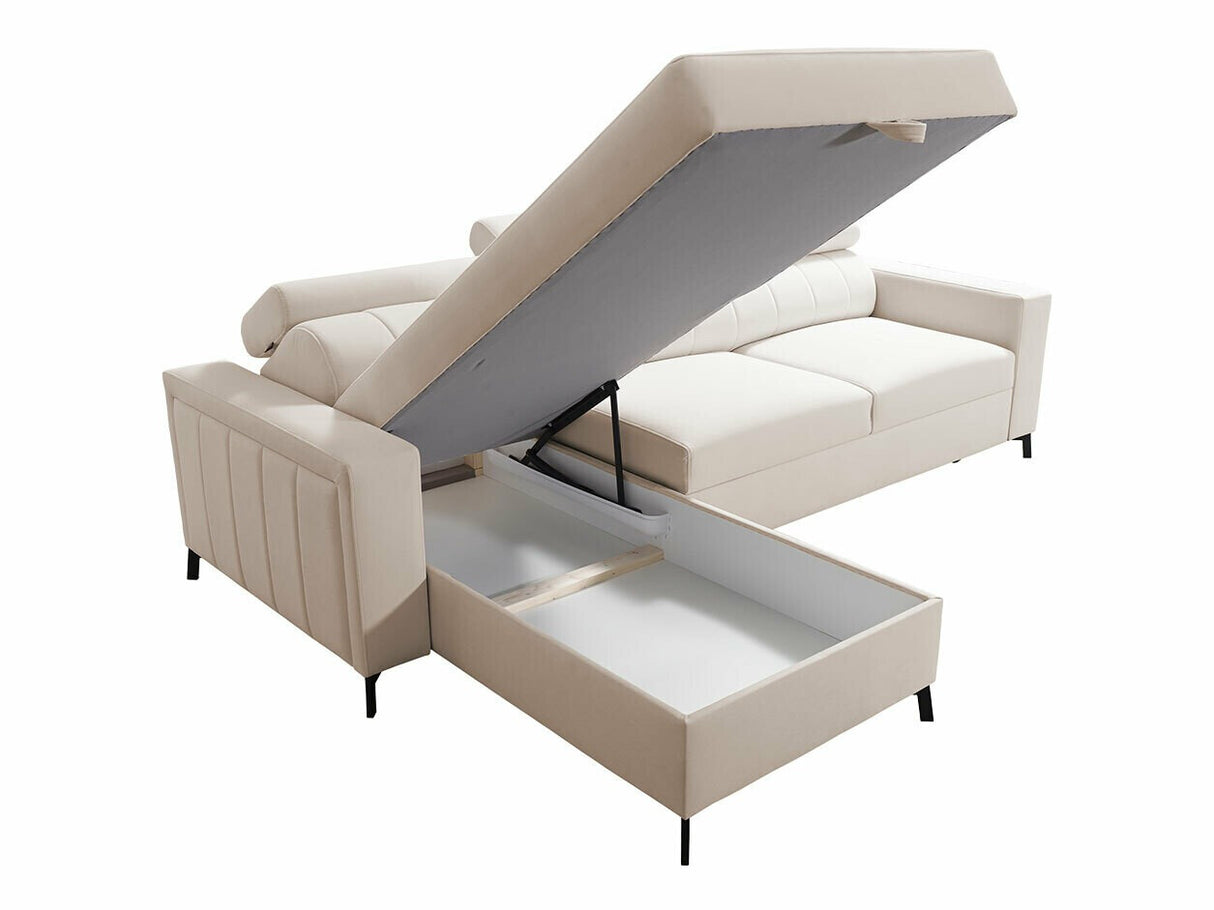 Sarokkanapé Narożnik BALTICO I MAXI, Szín: Mono 235 + Botanical 36, Változatok: Balos