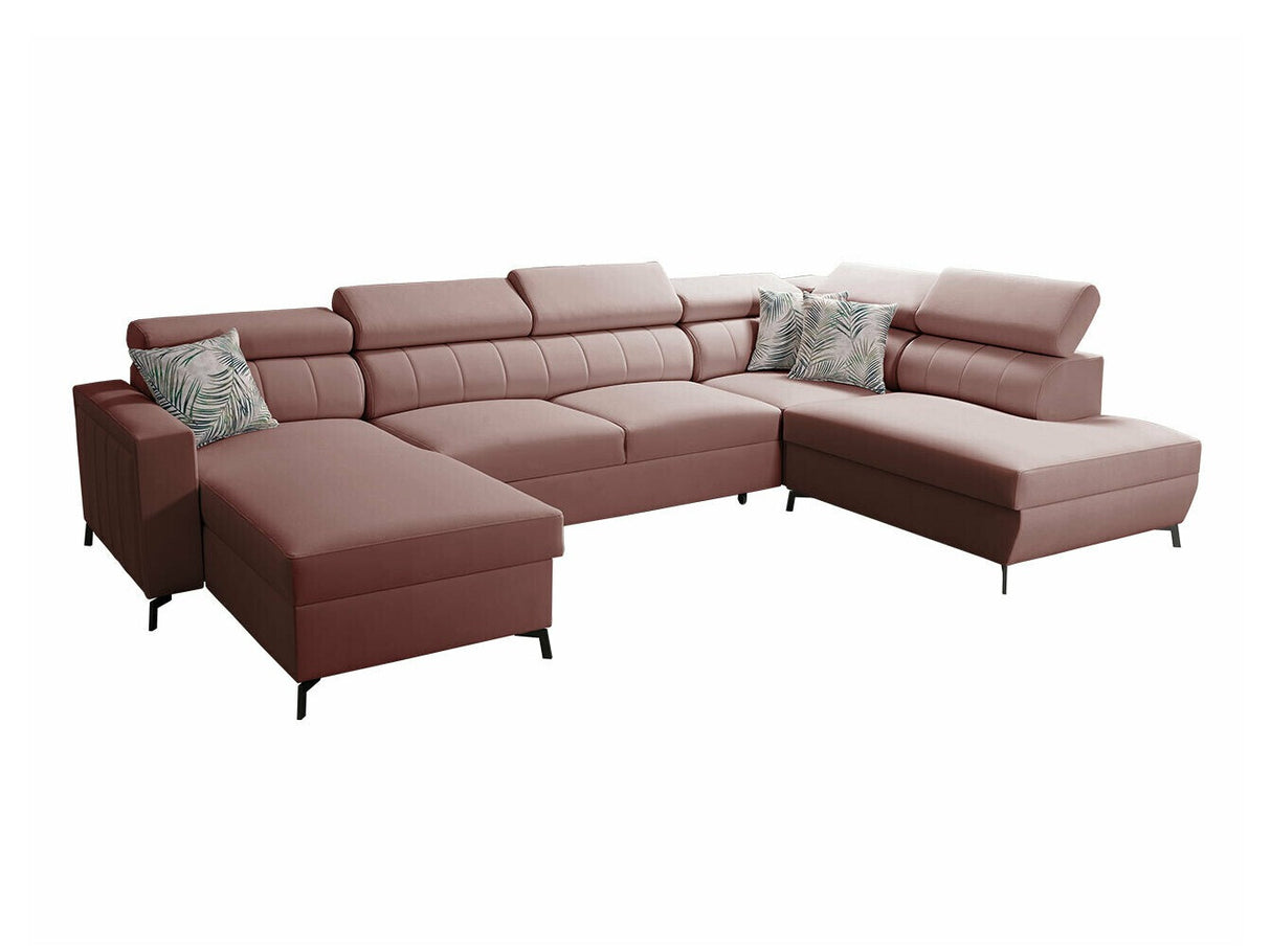 Sarokkanapé Narożnik BALTICO VI, Szín: Mono 235 + Botanical 36, Változatok: Balos