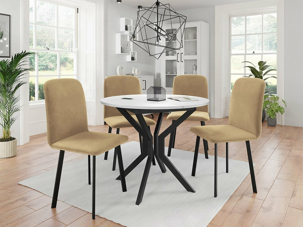 Szék Krzesło LUKE, Szín: Amor Velvet 4302