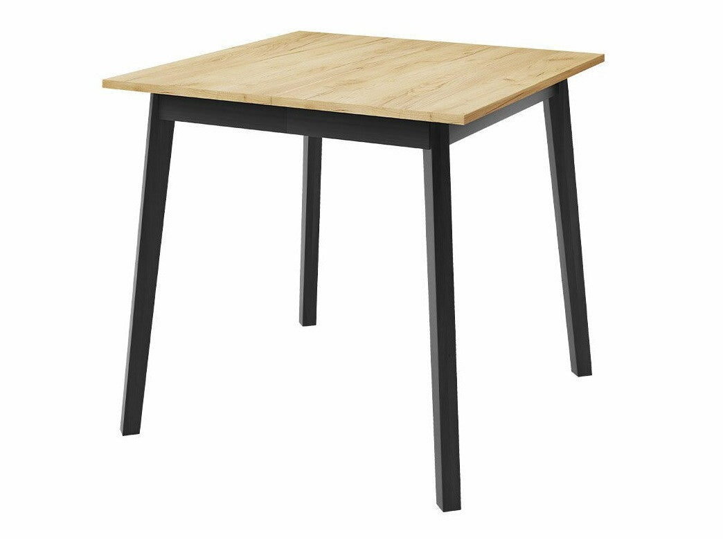 Étkezőgarnitúra Zestaw ARIEL S + 4 x LUKE, Fa színe: Kézműves aranytölgy + Fekete, Kárpit: Amor Velvet 4322