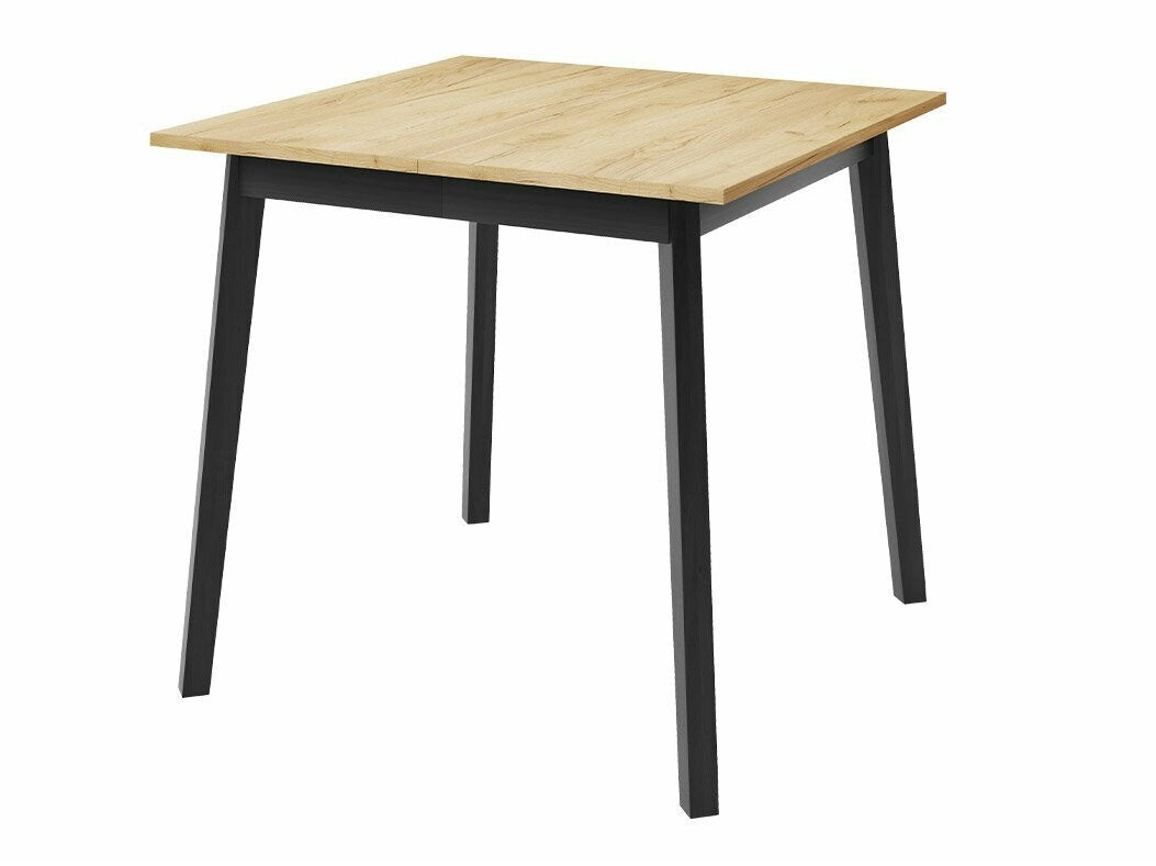 Étkezőgarnitúra Zestaw ARIEL S + 4 x LUKE, Fa színe: Kézműves aranytölgy + Fekete, Kárpit: Amor Velvet 4311