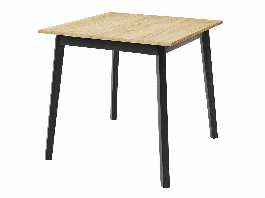 Étkezőgarnitúra Zestaw ARIEL S + 4 x LUKE, Fa színe: Kézműves aranytölgy + Fekete, Kárpit: Amor Velvet 4318