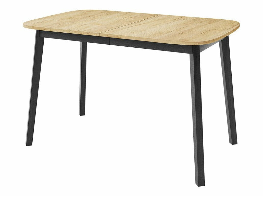 Étkezőgarnitúra Zestaw DEIMOS S + 6 x LUKE, Fa színe: Kézműves aranytölgy + Fekete, Kárpit: Amor Velvet 4311