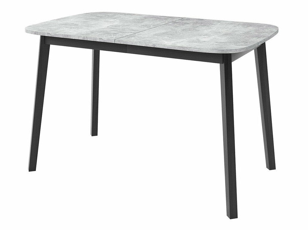 Étkezőgarnitúra Zestaw DEIMOS S + 6 x LUKE, Fa színe: Szürke márvány + Fekete, Kárpit: Amor Velvet 4311
