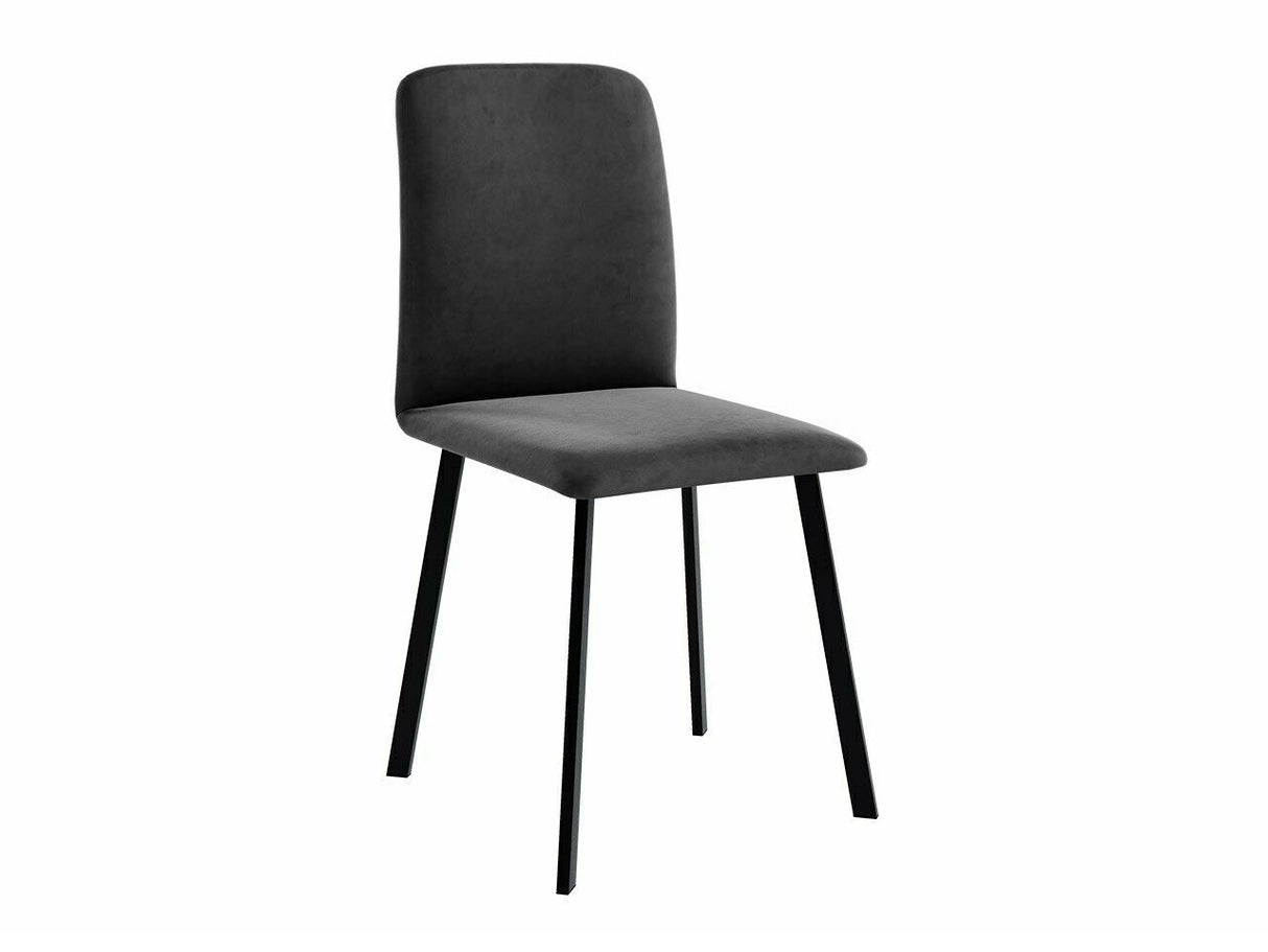 Étkezőgarnitúra Zestaw DEIMOS S + 6 x LUKE, Fa színe: Kézműves aranytölgy + Fekete, Kárpit: Amor Velvet 4321